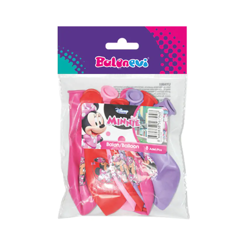 Minnie Happy Helpers 8’li Balon